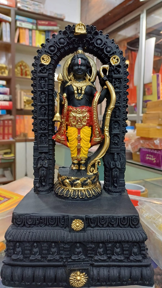 Prana Pratishthit Ram Lalla Idol with Shringar from Ayodhya
