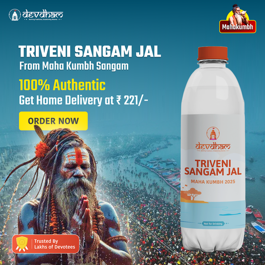 100 ml Triveni Sangam Jal from Maha Kumbh Prayagraj 2025