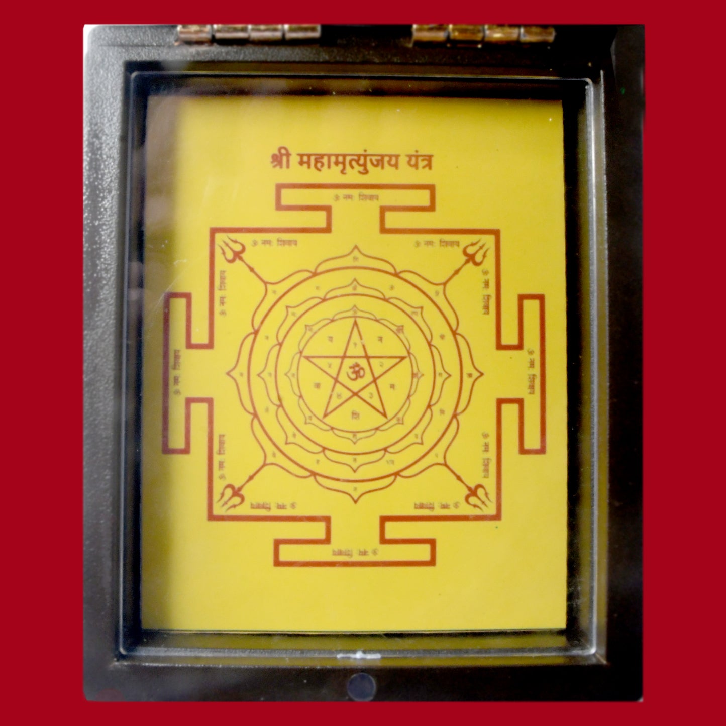 Mahamrityunjaya Yantra with Kedarnath Shivalinga Abhimantrit in Kedarnath Tirth Kshetra